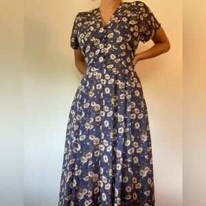 Vintage Floral Dress